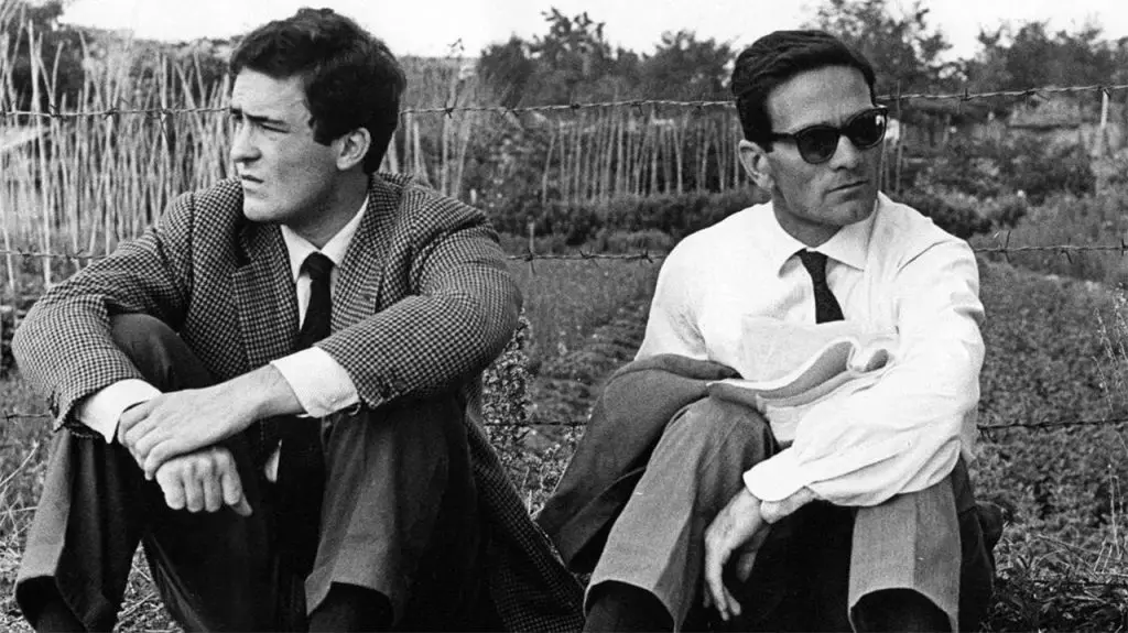Bernardo Bertolucci e Pier Paolo Pasolini