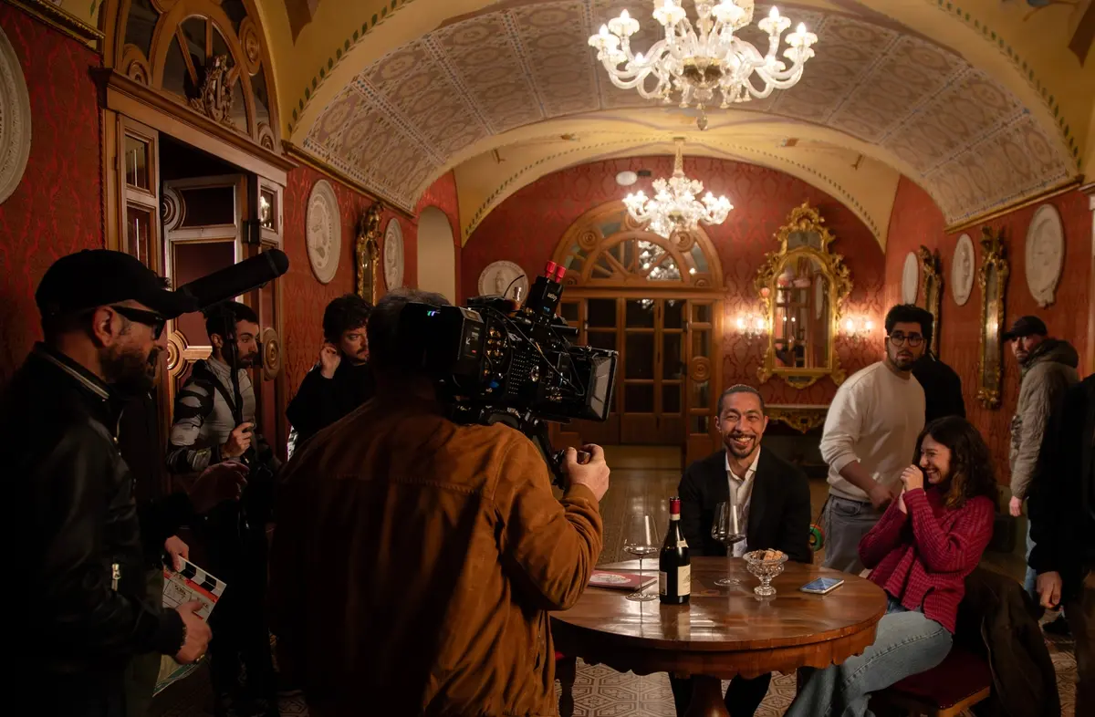 Il backstage del cortometraggio realizzato da Rainbow e Poliarte