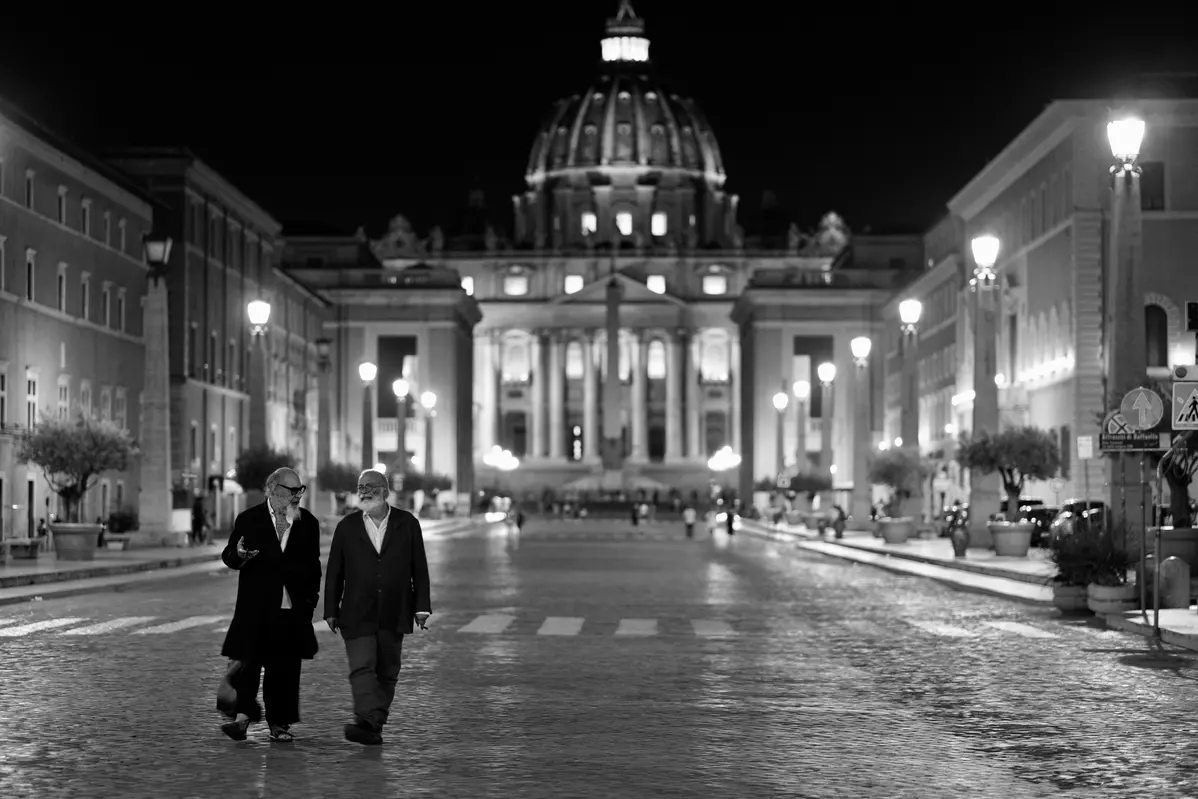 Roma, santa e dannata - Roberto D\\'Agostino e Marco Giusti - Foto Benedetta Pistolini