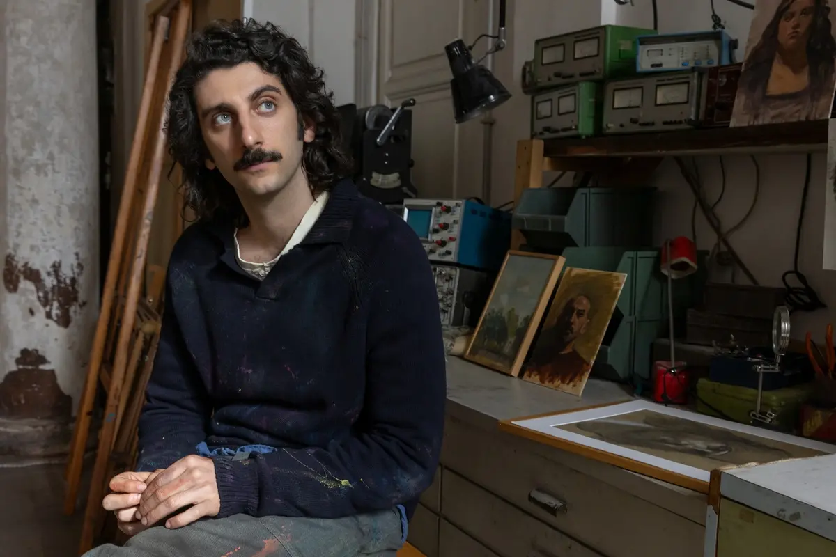 Il Falsario. Pietro Castellitto as Toni in Il Falsario. Cr. Lucia Iuorio/Netflix \\u00A9 2025 , LUCIA IUORIO/NETFLIX