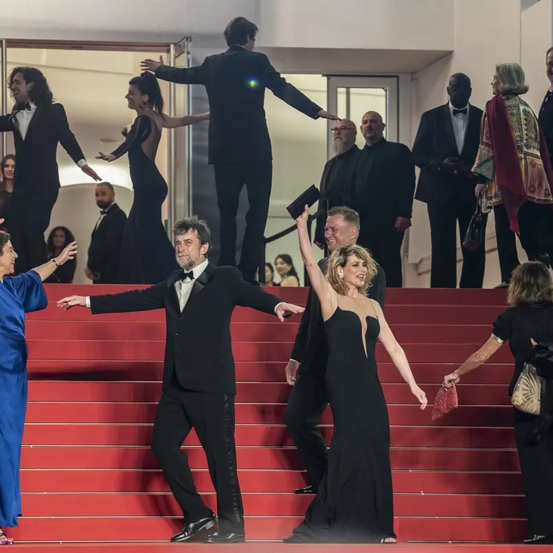 Cannes 76, il red carpet di Il sol dell'avvenire