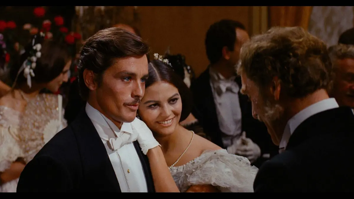 Alain Delon, Claudia Cardinale, Burt Lancaster ne Il gattopardo (1963), @Webphoto