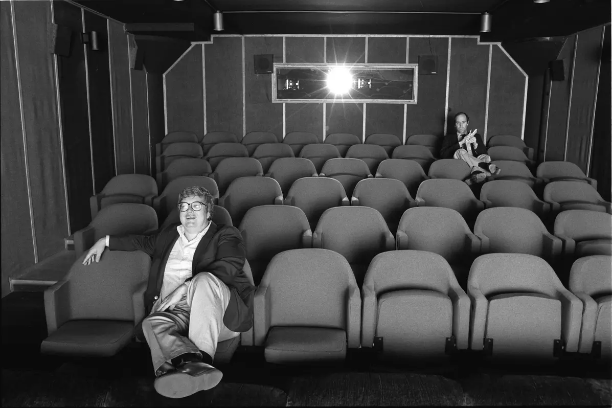 Roger Ebert & Gene Siskel , \\u00A9 1984 Kevin Horan