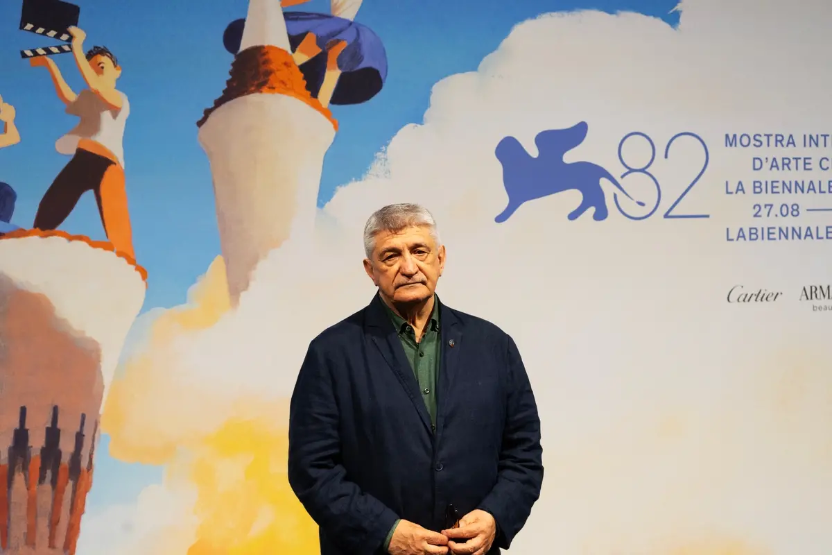 Aleksandr Sokurov , Luca Zambelli Bais / La Biennale di Venezia / Foto ASAC