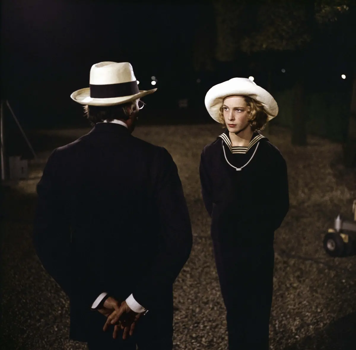 Dirk Bogarde e Björn Andrésen in Morte a Venezia