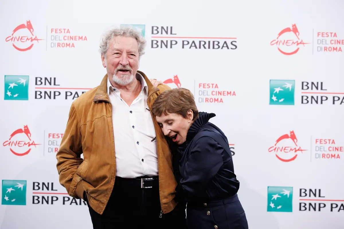 Robert Gu\\u00E9diguian e Ariane Ascaride alla 18a Festa del Cinema di Roma con E la festa continua! , Gabriele Pallai