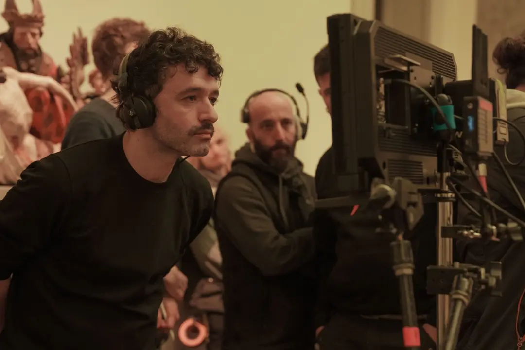 Rodrigo Sorogoyen sul set di Dieci capodanni