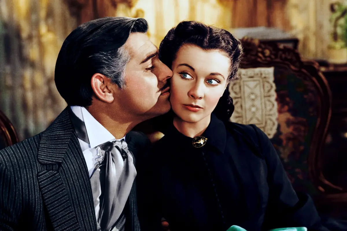 GONE WITH THE WIND, Clark Gable, Vivien Leigh, 1939 , Courtesy Everett Collection