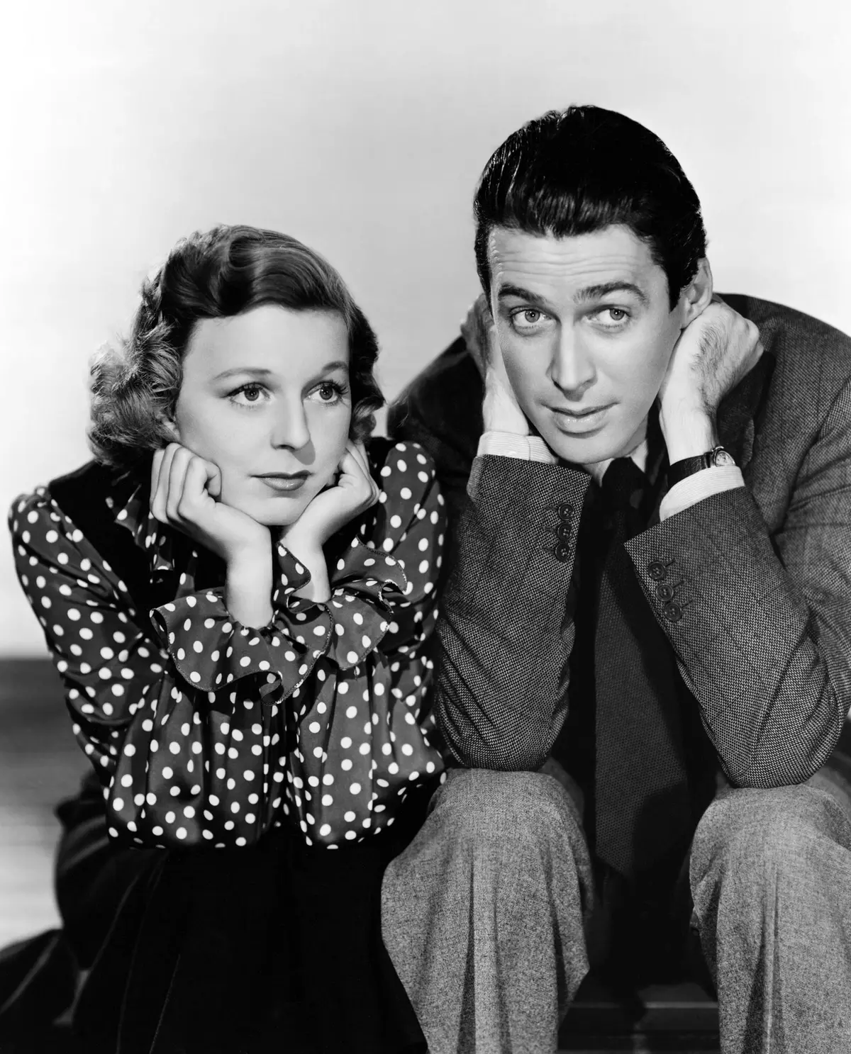 Margaret Sullavan e James Stewart in Scrivimi fermo posta