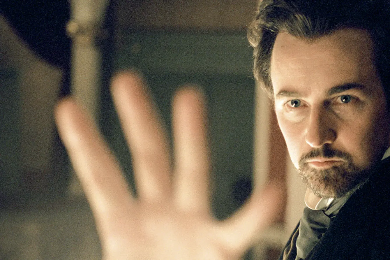 Edward Norton<br>in <i>The Illusionist</i>