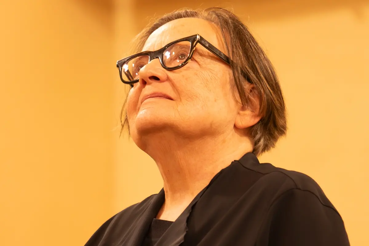 Agnieszka Holland (foto di Karen Di Paola)