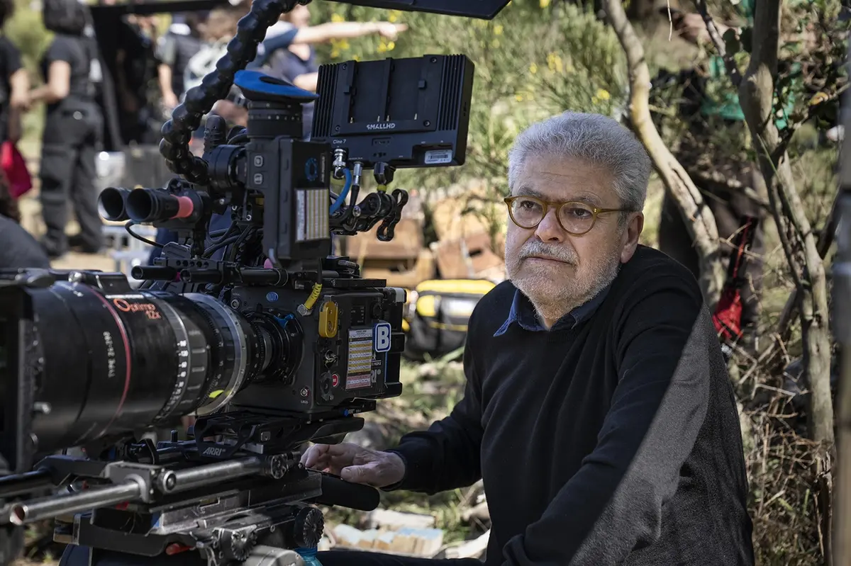Roberto Andò sul set - Foto Lia Pasqualino