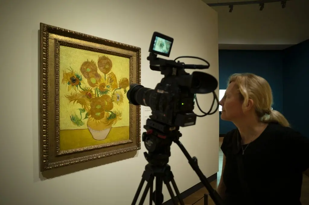 Van Gogh - I girasoli \\u00A9 David Bickerstaff
