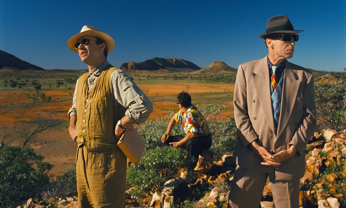 Sam Neill, Chick Ortega and Rüdiger Vogler in Until the End of the World - Director's Cut by Wim Wenders © 1994 Road Movies – Argos Films Courtesy of Wim Wenders Stiftung – Argos Films