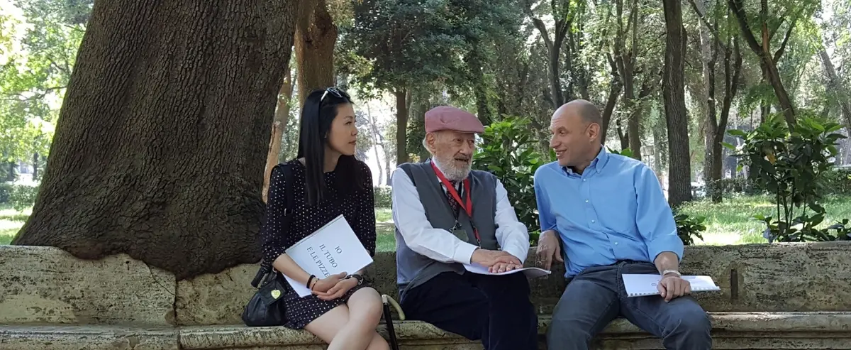 Tai Hsuan Huan, Ugo Gregoretti, Filippo Gregoretti in Io, il tubo e le pizze