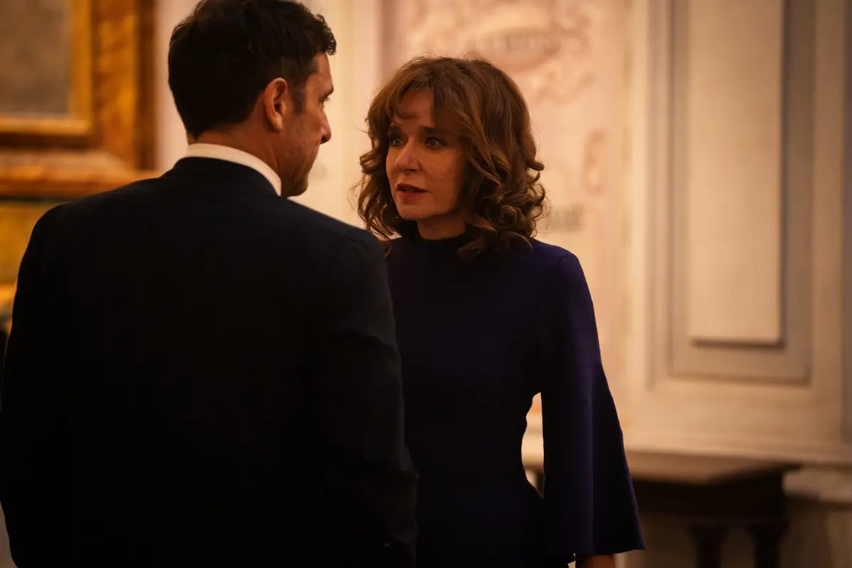Adriano Giannini e Valeria Golino sul set di Breve storia d'amore