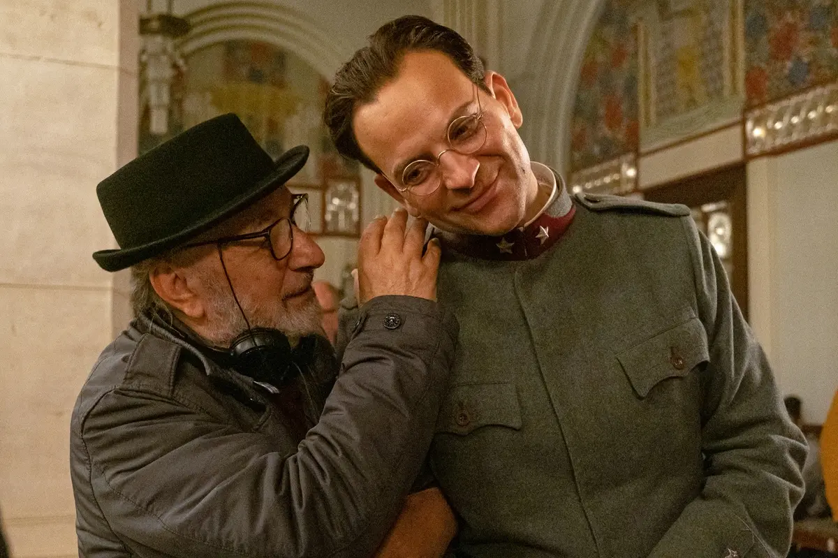 Gianni Amelio e Alessandro Borghi in Campo di battaglia