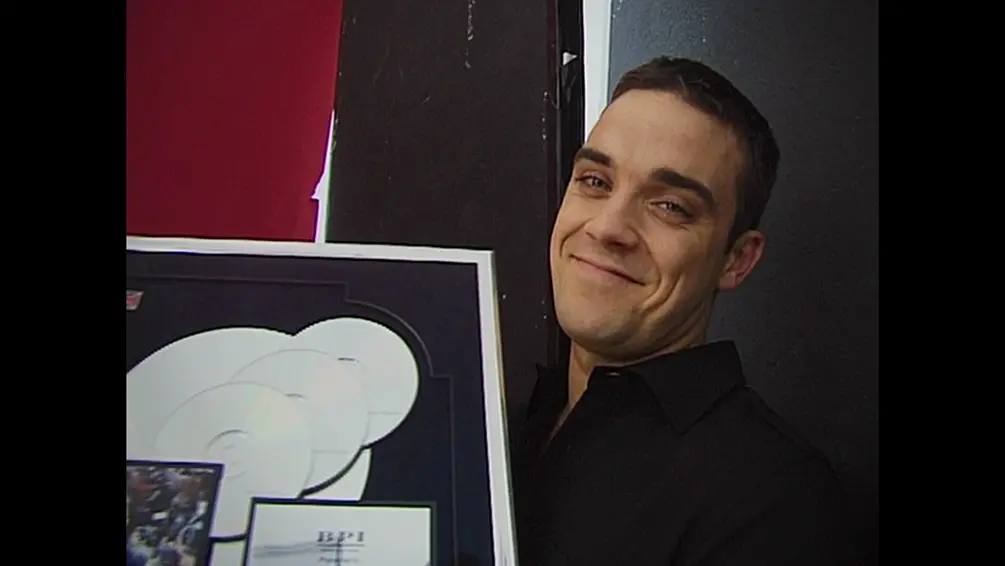 Robbie Williams, courtesy of Netflix
