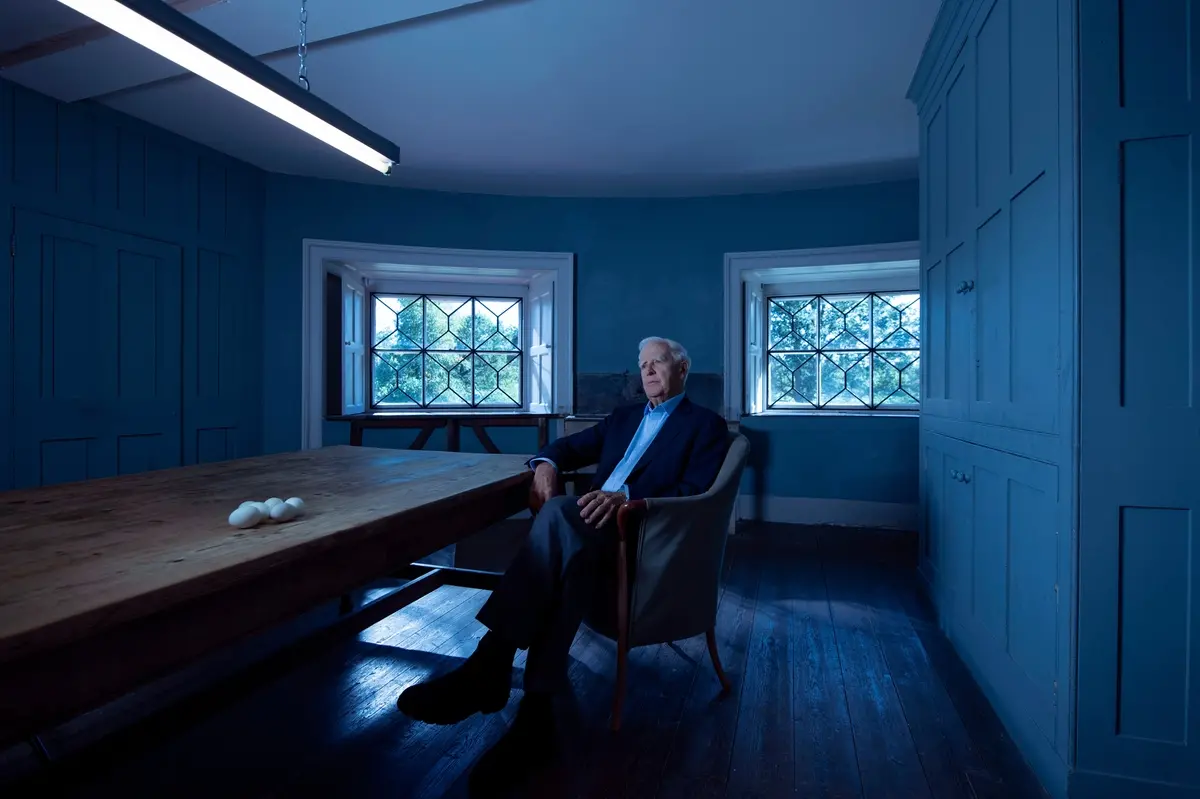 John le Carré (David Cornwell) in Tiro al piccione - Ritratto di John Le Carré (Apple TV+)