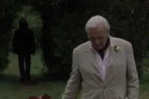 Anthony Hopkins in una scena del film