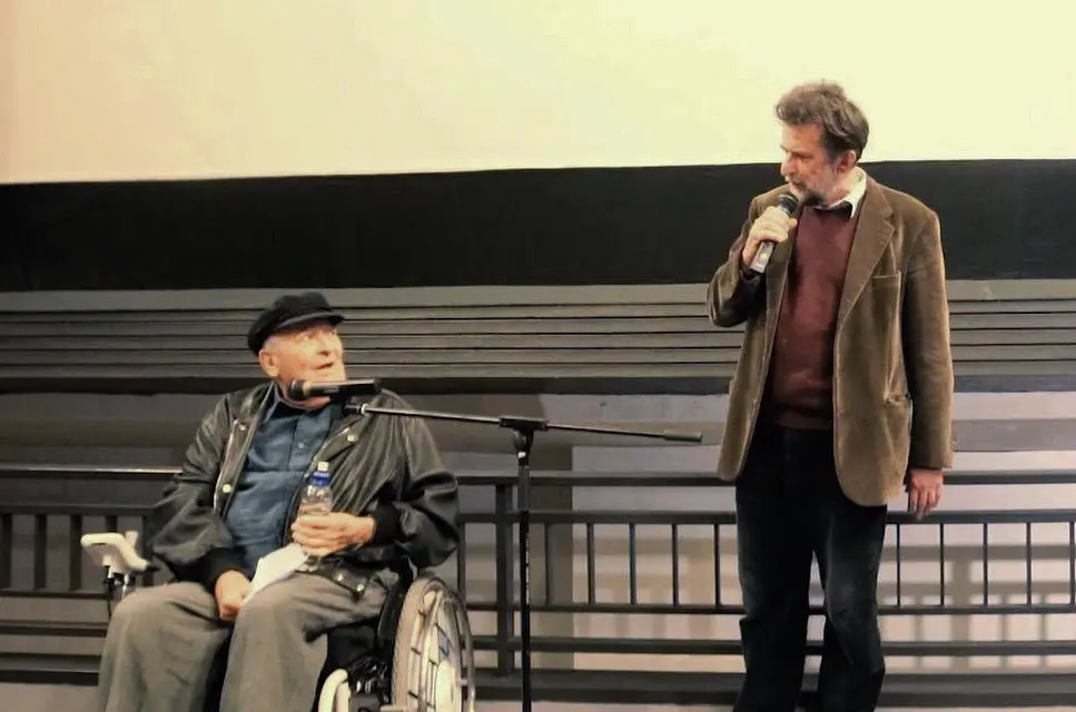 Bernardo Bertolucci e Nanni Moretti