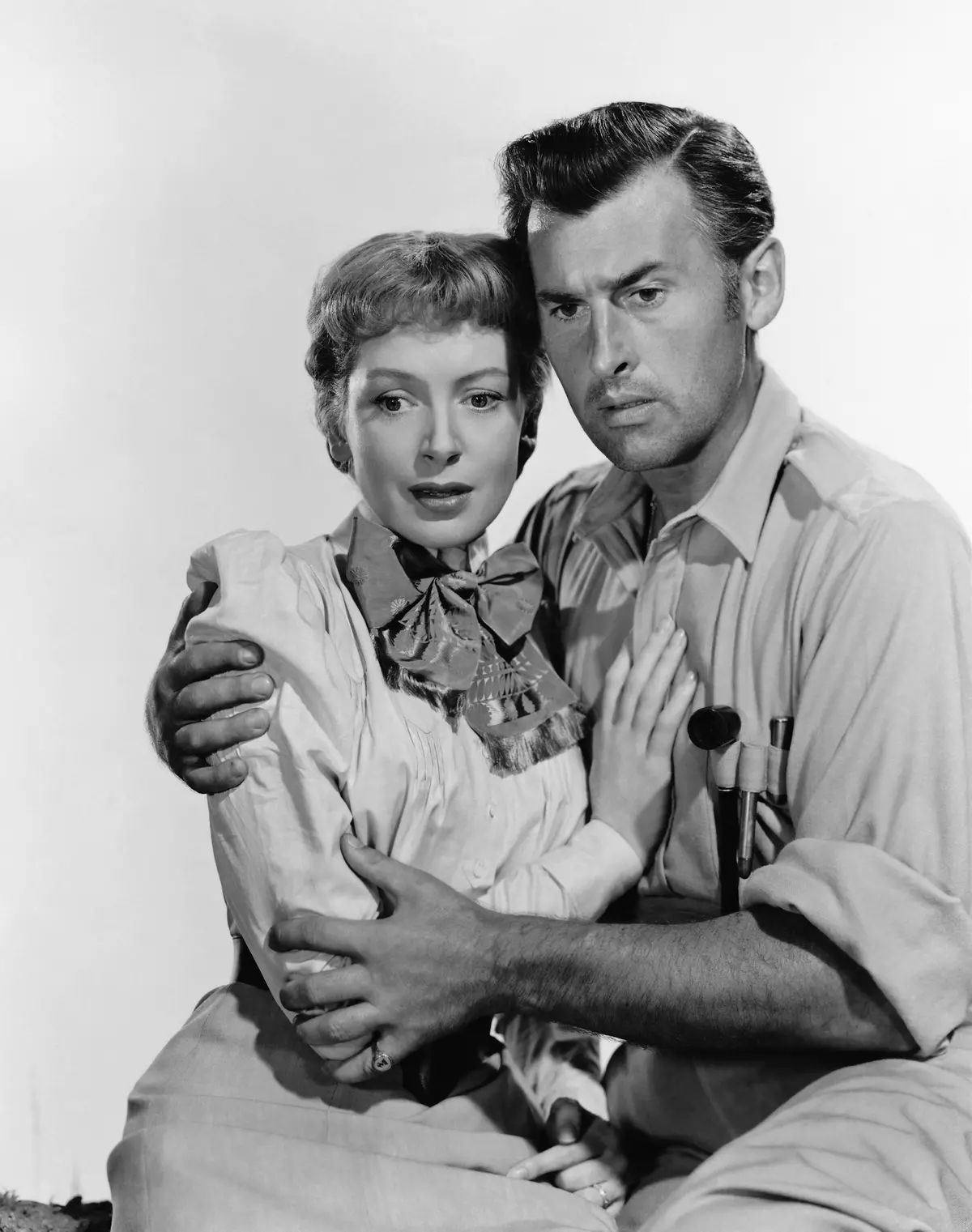 Deborah Kerr e Stewart Granger in Le miniere di re Salomone (Annex)