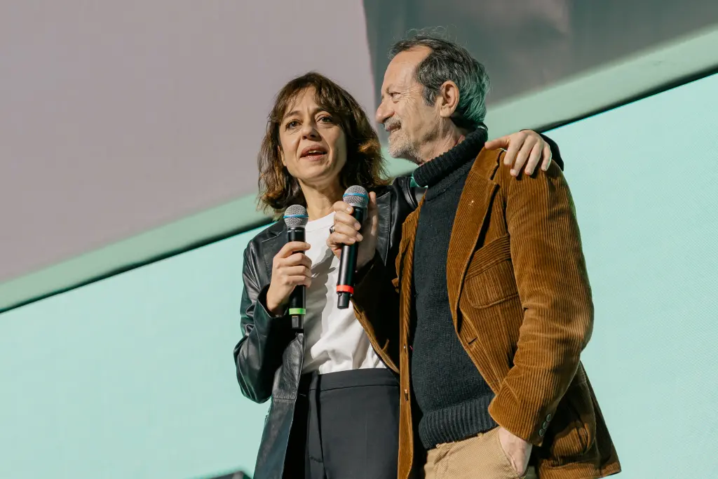 Rocco Papaleo e Vanessa Scalera alla convention Piper