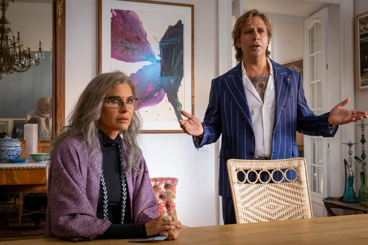 Martina Colombari e Checco Zalone in Buen camino