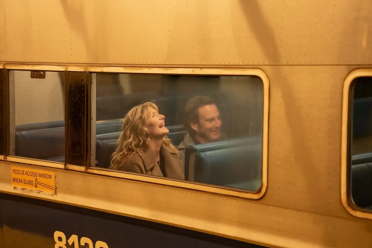 Laura Dern and Will Arnett in IS THIS THING ON? Photo by Searchlight Pictures/Jason McDonald, Courtesy of Searchlight Pictures. \\u00A9 2025 Searchlight Pictures All Rights Reserved. , Searchlight Pictures