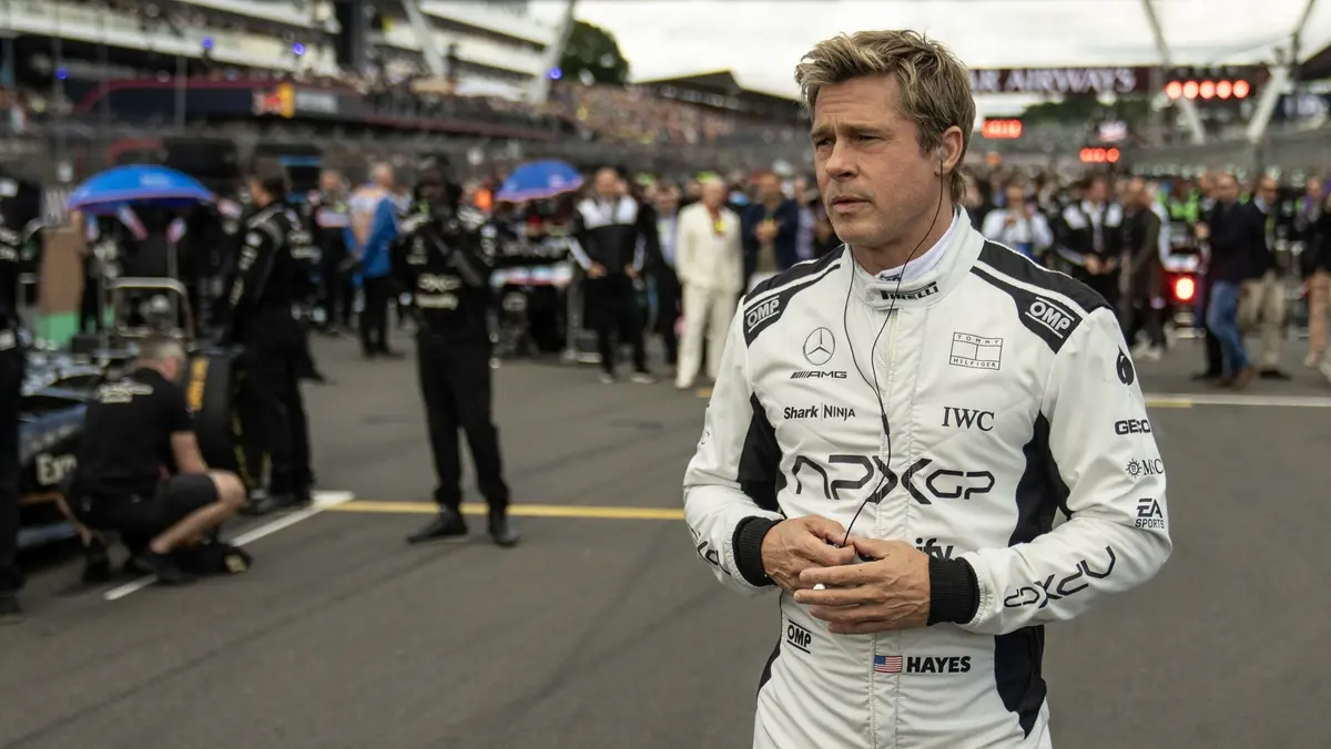 Brad Pitt in F1