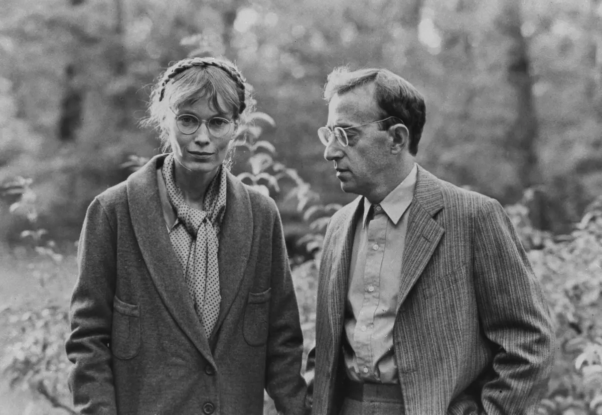 Mia Farrow e Woody Allen in Zelig