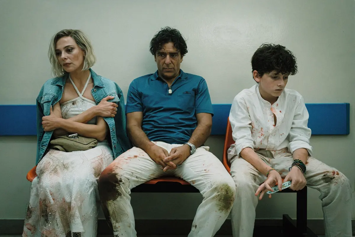 Jasmine Trinca, Adriano Giannini e Andrea Rossini in L\\'estranea , Credits: Andrea Miconi