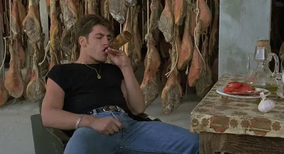 Javier Bardem in Prosciutto prosciutto