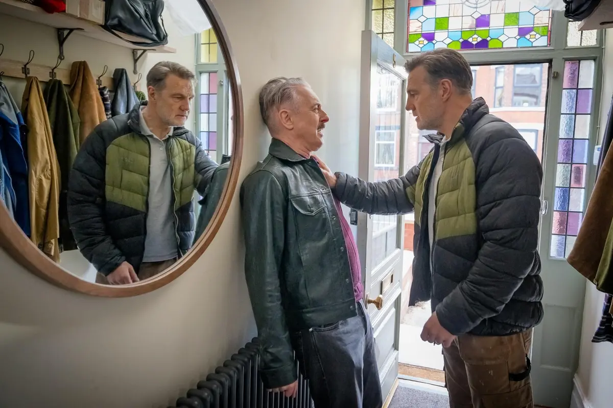 Alan Cumming e David Morrissey in Tip Toe. Photograph: Channel 4/PA