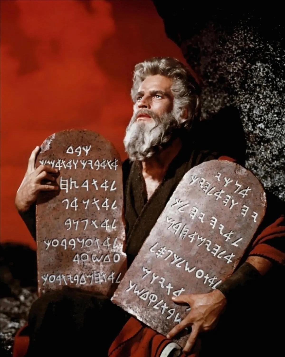 Charlton Heston ne I dieci comandamenti (1956). @Webphoto