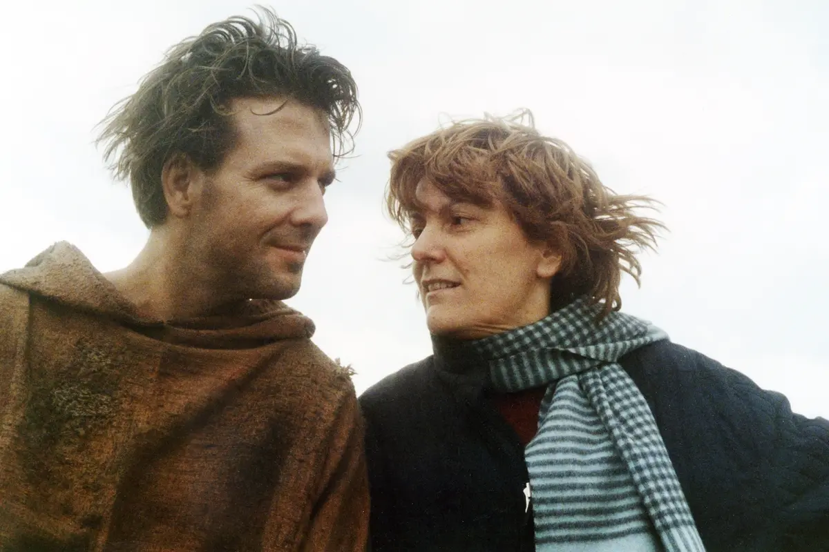 Francesco 1989 Liliana Cavani e Mickey Rourke @ Paul Ronald