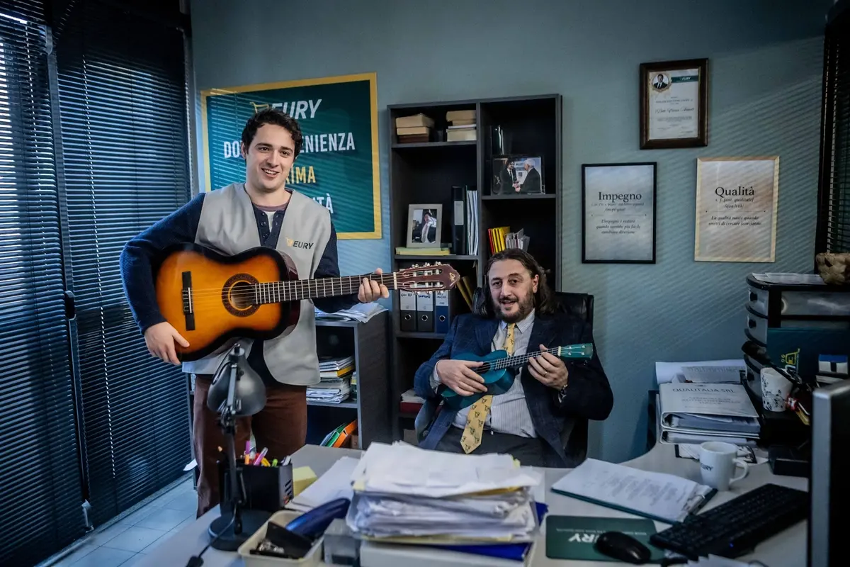 Tommaso Cassissa e Alessandro Betti in Super Market