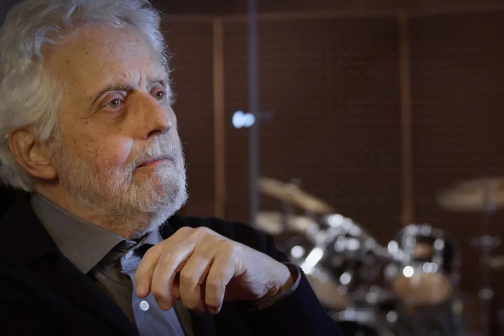 Nicola Piovani nel documentario Vittorio De Sica - La vita in scena di Francesco Zippel - WEBPHOTO
