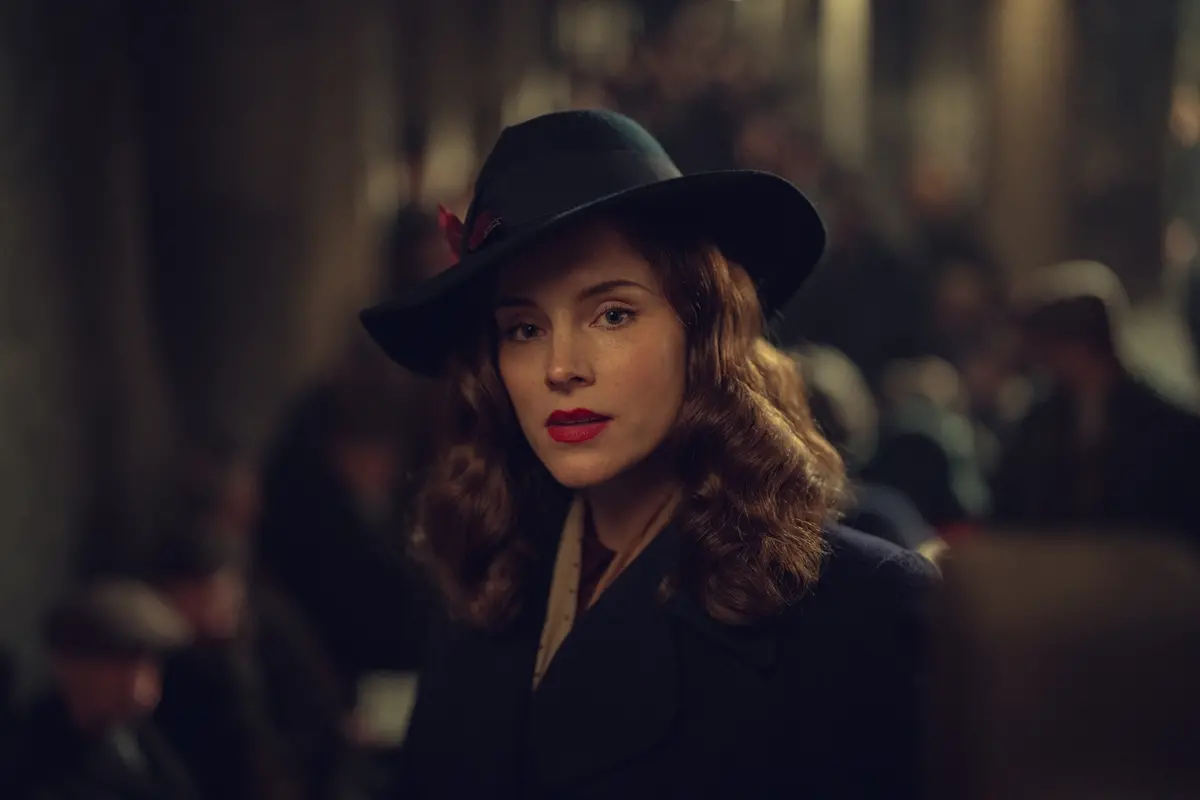 Peaky Blinders: The Immortal Man. Sophie Rundle as Ada in Peaky Blinders: The Immortal Man. Cr. Robert Viglasky/Netflix © 2026.