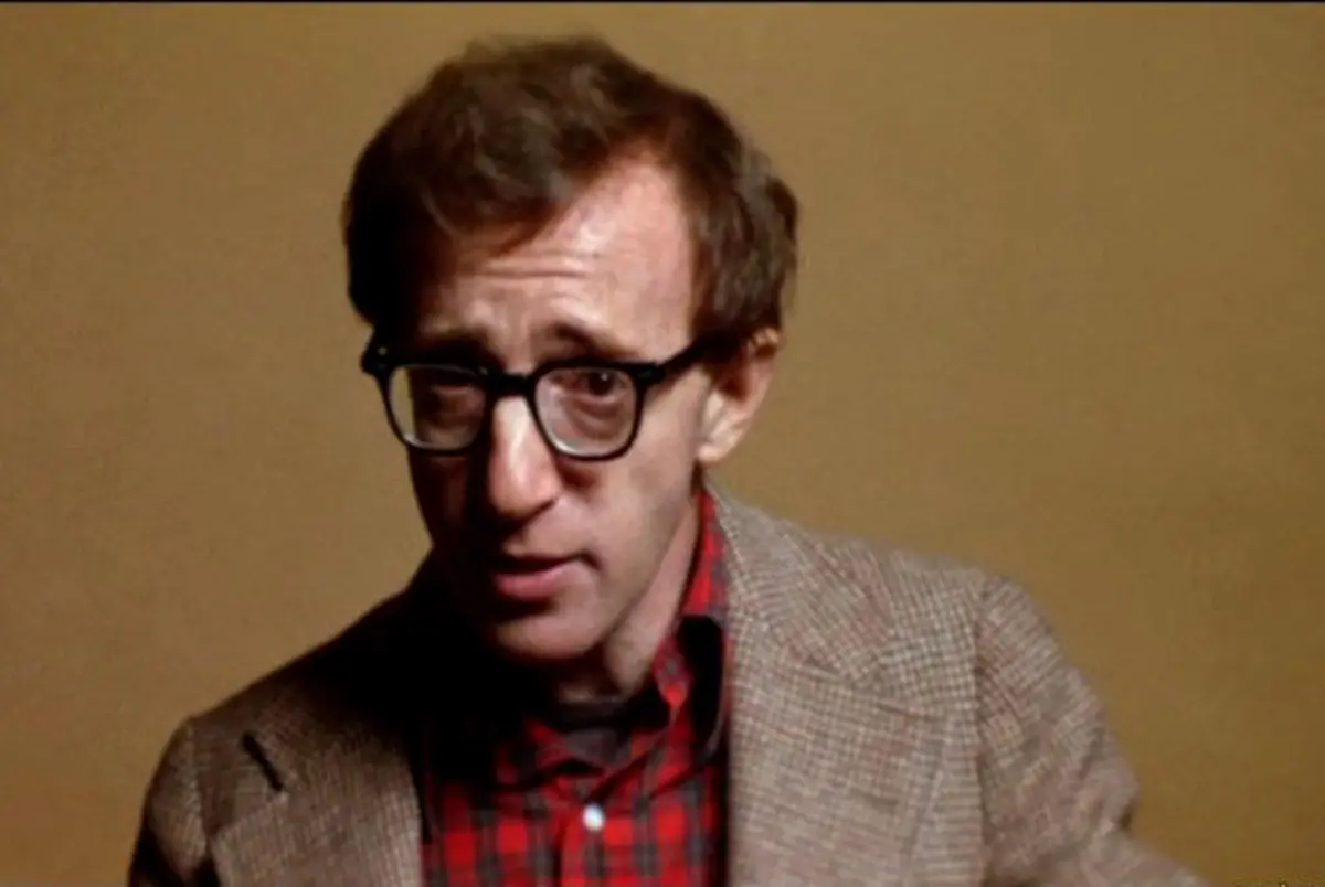 Woody Allen in Io & Annie (1977), @Webphoto. Supplied by Capital Pictures