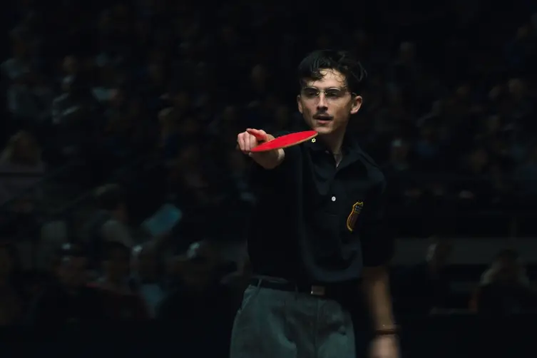 Timoth\\u00E9e Chalamet in Marty Supreme