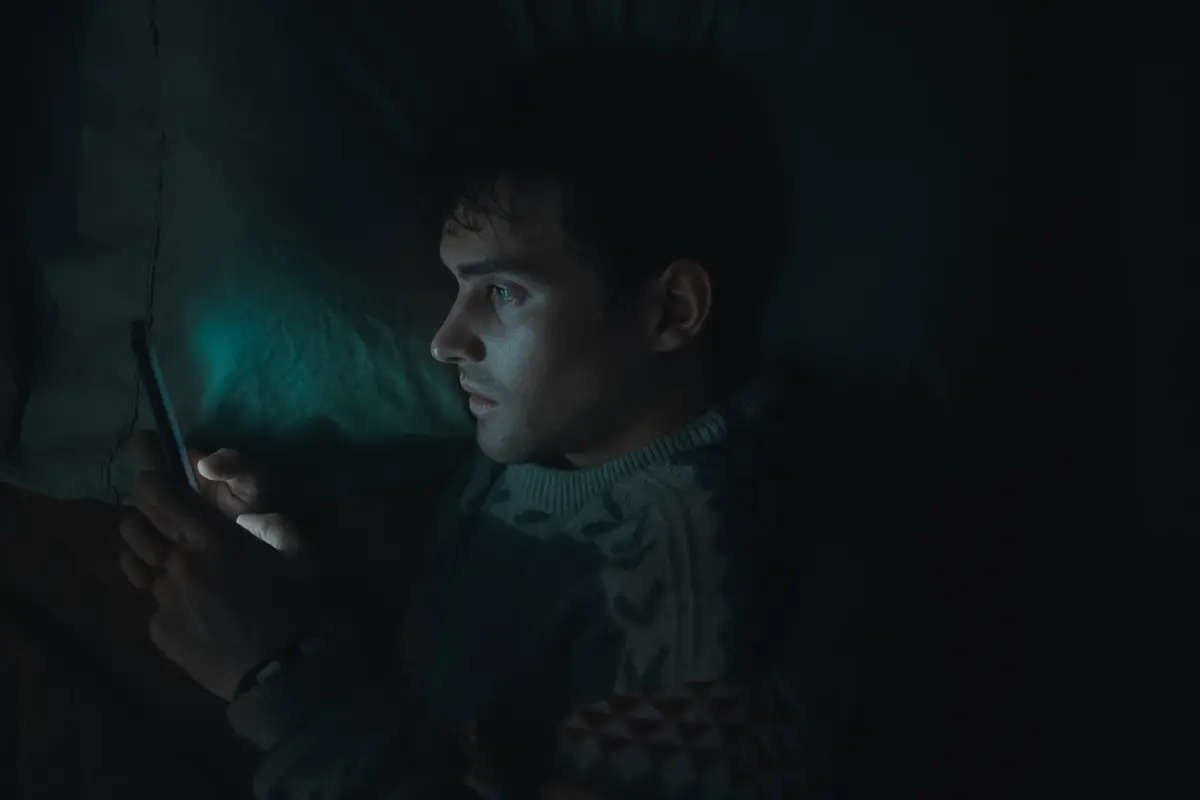 Michael Johnston stars as Bear in OBSESSION, a Focus Features release...Credit: Courtesy of Focus Features / © 2026 FOCUS FEATURES LLC..
