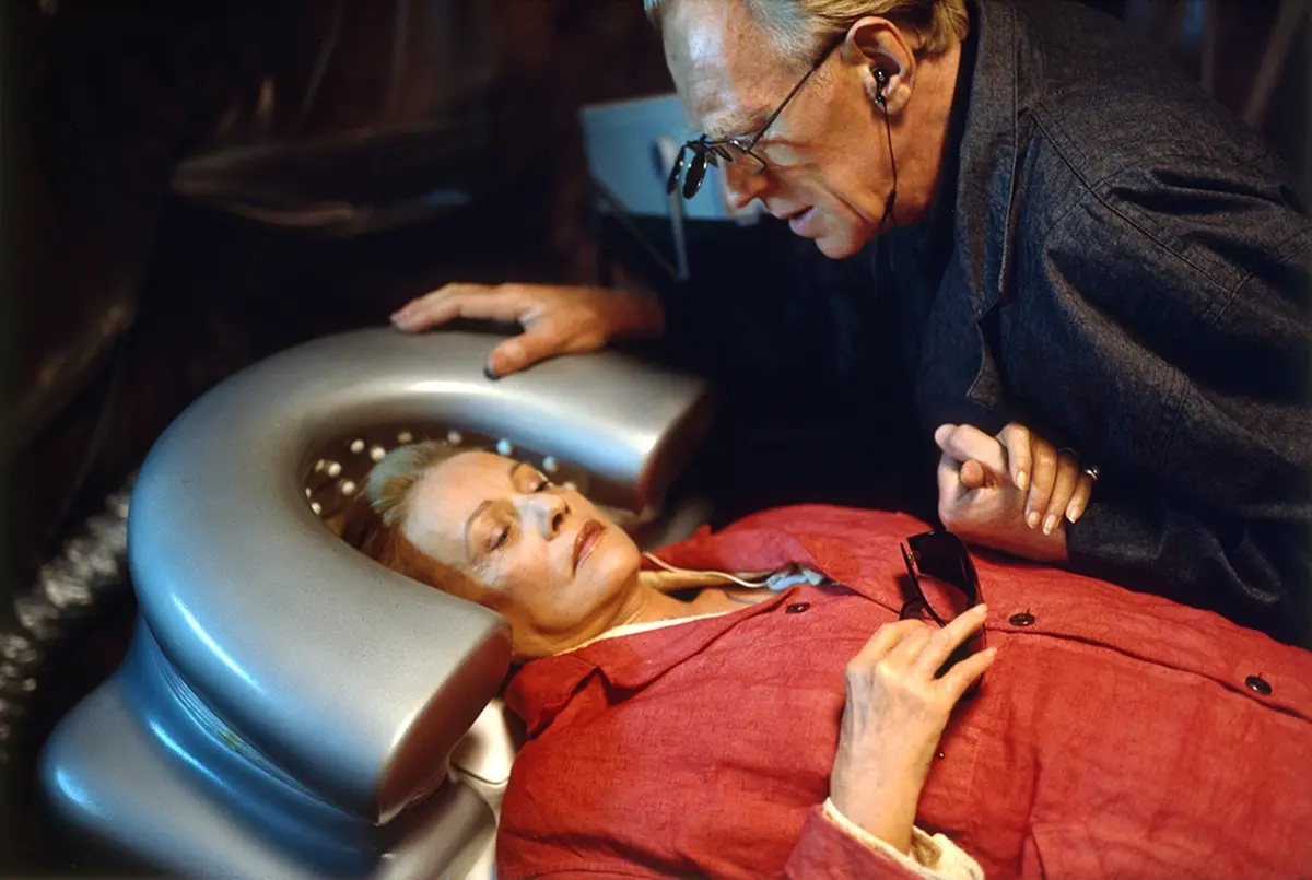 Jeanne Moreau and Max von Sydow in Until the End of the World - Director's Cut by Wim Wenders © 1994 Road Movies – Argos Films Courtesy of Wim Wenders Stiftung – Argos Films