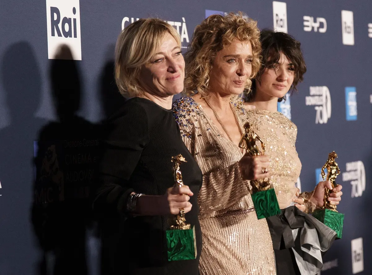 Valeria Bruni Tedeschi, Valeria Golino, Tecla Insolia (foto di Karen Di Paola)