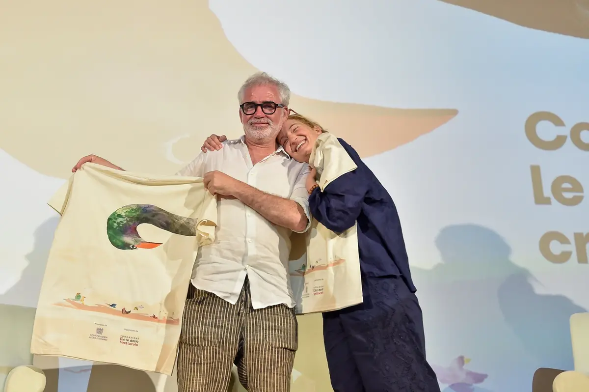 Stéphane Brizé e Alba Rohrwacher al Lecco Film Fest 2026 - Foto Stefano Micozzi