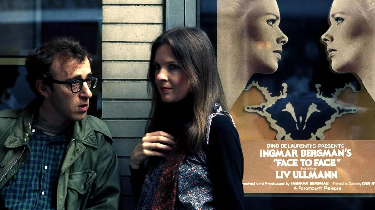 Woody Allen, Diane Keaton in Io & Annie (1977), @Webphoto