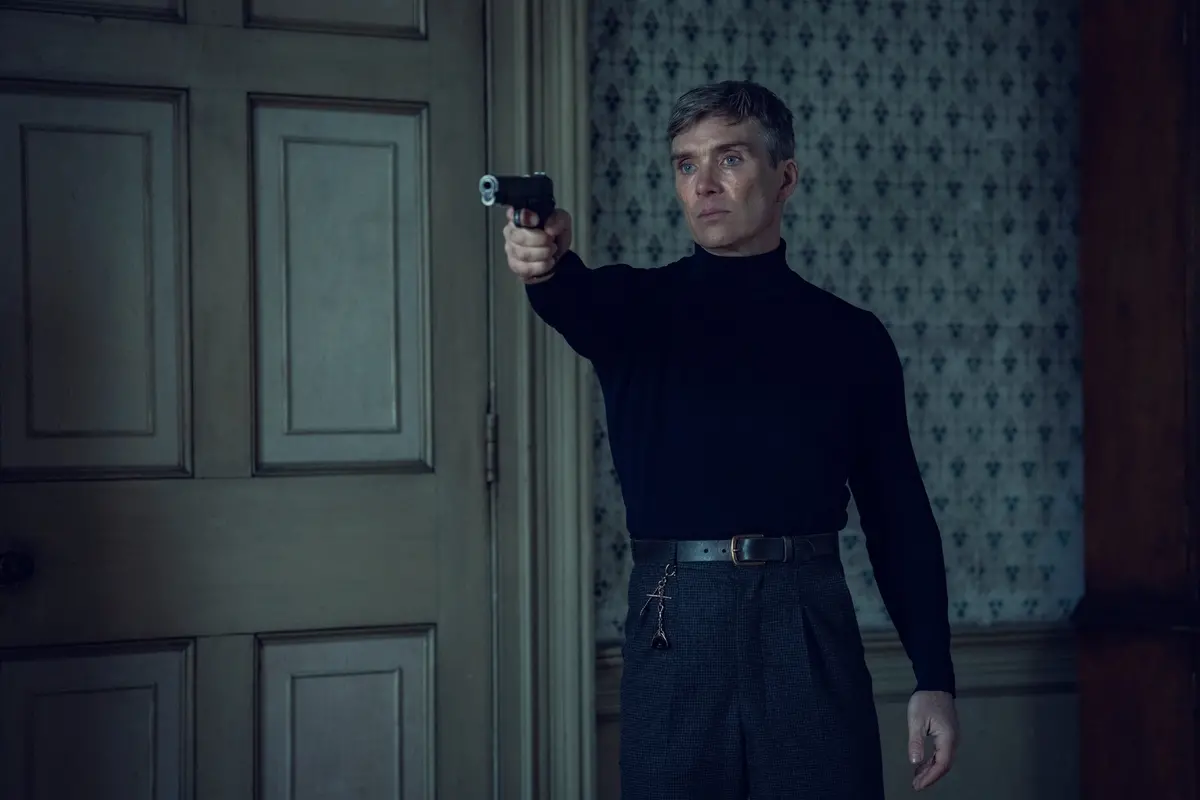 Peaky Blinders: The Immortal Man. Cillian Murphy as Tommy in Peaky Blinders: The Immortal Man. Cr. Robert Viglasky/Netflix \\u00A9 2026. , Robert Viglasky/Netflix