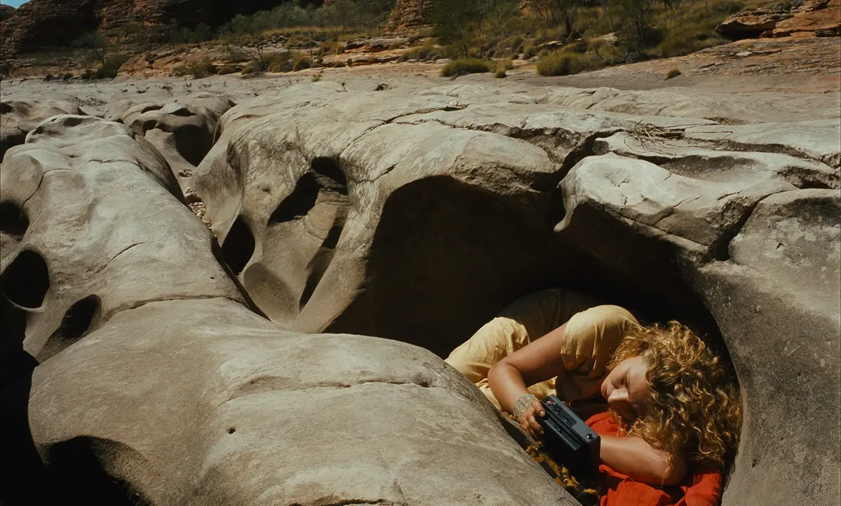 Solveig Dommartin in Until the End of the World - Director's Cut by Wim Wenders © 1994 Road Movies – Argos Films Courtesy of Wim Wenders Stiftung – Argos Films