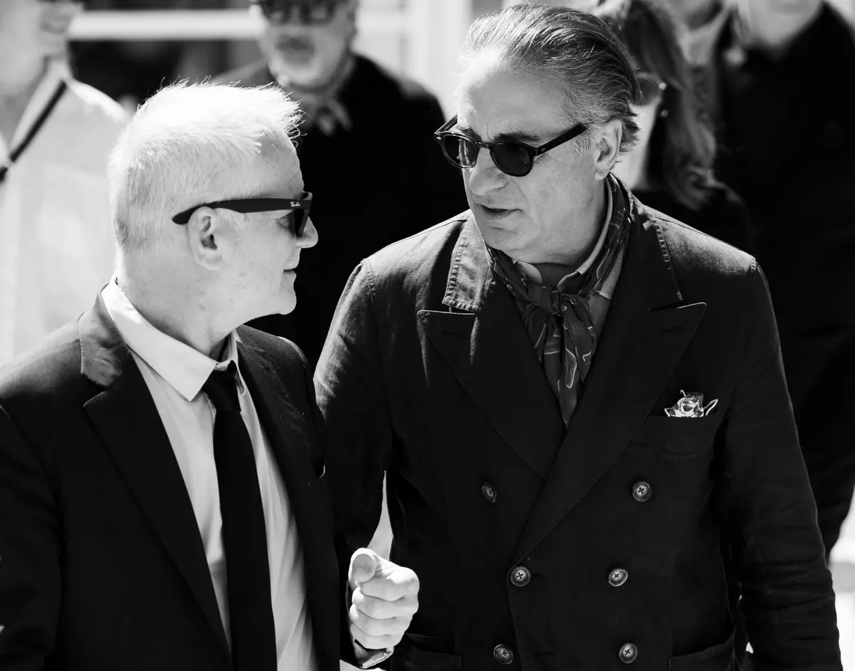 Thierry Frémaux e Andy Garcia (foto di Karen Di Paola)
