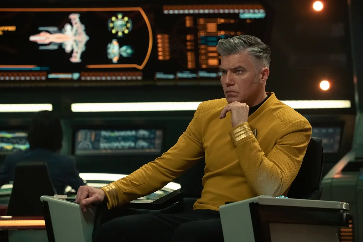 Anson Mount in Star Trek: New Worlds. Photo Cr: Michael Gibson/Paramount+